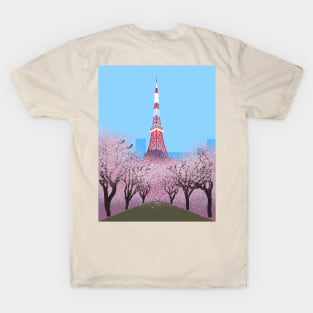 Tokyo Tower (Sakura) T-Shirt